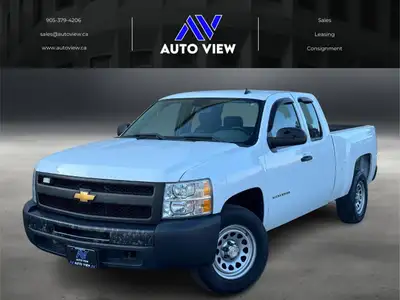 Welcome to Auto View! NEW ARRIVAL!! 2012 Chevrolet Silverado 1500 WT!! **LOW KM'S** **CLEAN CARFAX**...