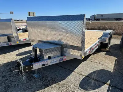 Nordtek Tilting Car Hauler Tilting Deck - 82" x 18' -galvanized rims and matching spare - battery ch...
