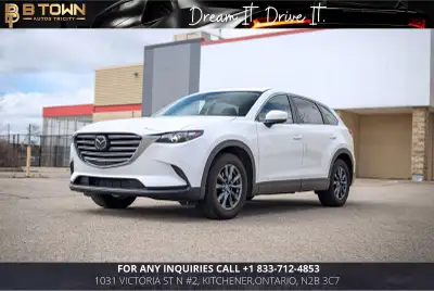 2022 Mazda CX-9 GS AWD– Stylish, Capable & Premium-Feel Three-Row SUV The 2022 Mazda CX-9 is a refin...