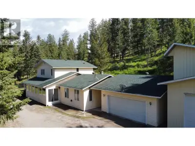 Take a look at this private family home located in Kettle Valley. With just under 10 acres you have...