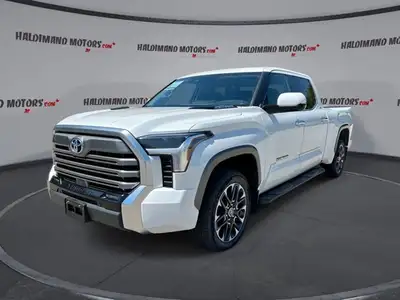 // ACCIDENT FREE!! // Built to work hard and travel far, this 2023 Toyota Tundra Hybrid Limited Crew...