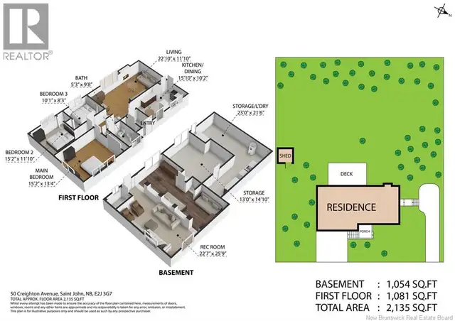 50 Creighton Avenue Saint John, New Brunswick in Houses for Sale in Saint John - Image 38