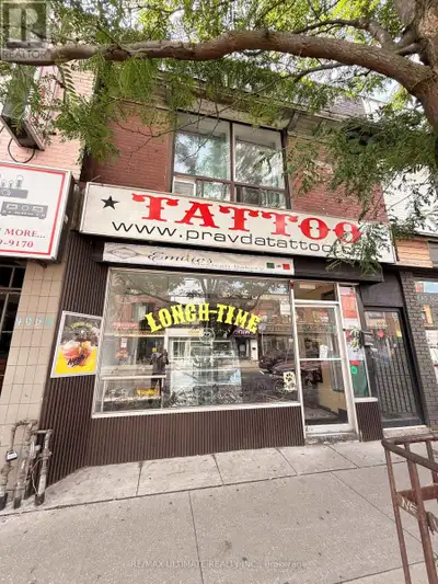 RETAIL SPACE AVAILABLE AT BLOOR & LANSDOWNE. PERFECT FOR A BAKERY, CAFE OR RESTAURANT WITH BACK PATI...