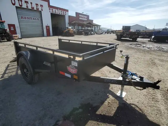 2026 Canada Trailers 5x8ft Steel Side Utility in Cargo & Utility Trailers in Edmonton - Image 19
