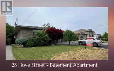 BASEMENT - 28 HOVE STREET Toronto (Bathurst Manor), Ontario