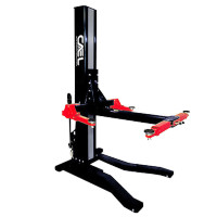 Lowest price & Brand new Movable single post lift 6000 lbs