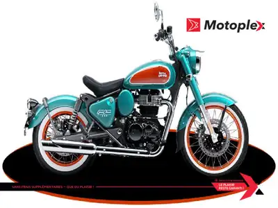 Motoplex St-Eustache Goan Classic 350 Royal Enfield est une marque fabricant des motos depuis 120 an...