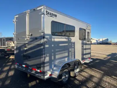 2026 Shadow Stablemate 2 Horse straight load 7'6 69150S-2STR-BP , View more