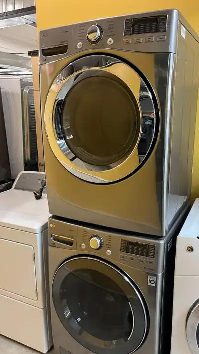 LG 27” Stackable Washer and dryer Fully Tested 30-Day Warranty, View more