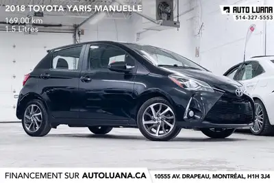 Auto Luana 2018 TOYOTA Yaris PRENEZ UN RENDEZ-VOUS / BOOK AN APPOINTMENT (514) 327-5553 169000 KM CE...