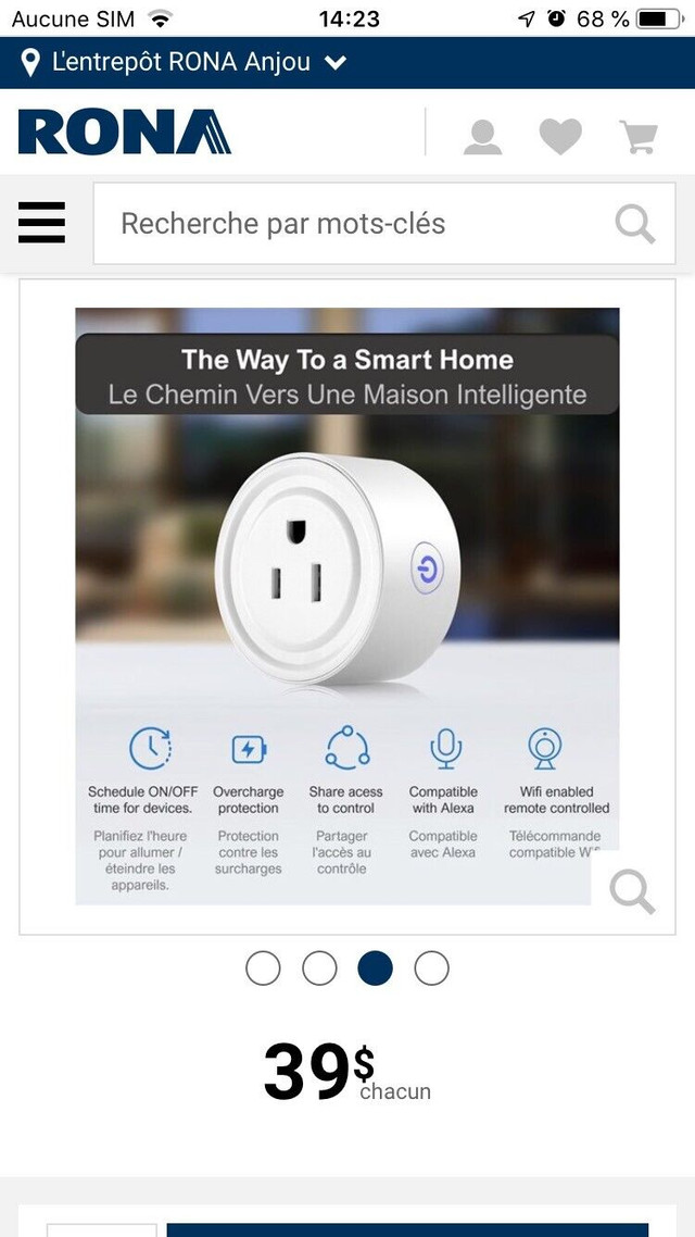 Mini prise intelligente WiFi dans Appareils électroniques  à Longueuil/Rive Sud - Image 4
