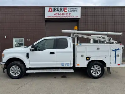 2020 Ford F-350 XLT Ext Cab Service/Utility Truck 6.2L V8 Gas SRW 4X4 Western Truck Service Body 10...