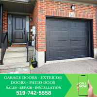 GARAGE - EXTERIOR - PATIO DOORS / SALES - REPAIR – INSTALLATION