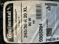 4 Brand New Continental ContiWinterContact TS830 P 245/30R20 Ottawa Ottawa / Gatineau Area Preview