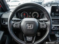 Recent Arrival! Black Cloth. 2024 Honda Civic Sport 4D Sedan Red CVT FWD 2.0L 4-Cylinder DOHC 16V i-... (image 9)