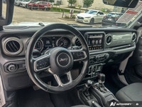 Clean CarFax, Beautiful Bright White 2023 Jeep Wrangler Sahara 4X4, 8-Speed Automatic, Fuel Efficien... (image 9)