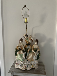 Capodimonte lamp