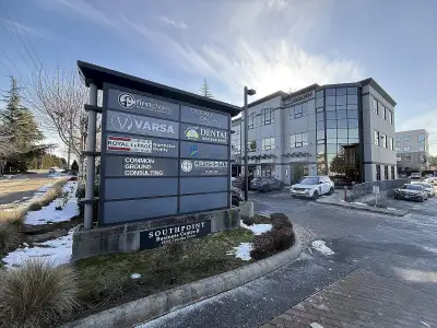 Turnkey 955 sqft professional space now available for lease in South Surrey's prestigious Morgan Cre...