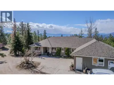 10.499 Acres in Ellison area of Kelowna. Private Acreage Living with Excellent Infrastructure & Shop...