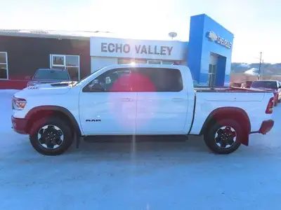 Recent Trade, 2022 Dodge Ram 1500 Rebel Crew Cab, 5.7L Hemi , 4x4. Comes with black with red heated...