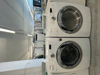 9122- Laveuse Sécheuse Samsung blanc frontale washer dryer white