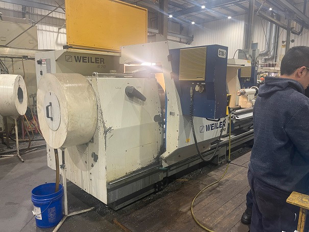 Weiler E70 x 3000/216 CNC Lathe (2003) in Other Business & Industrial in Edmonton