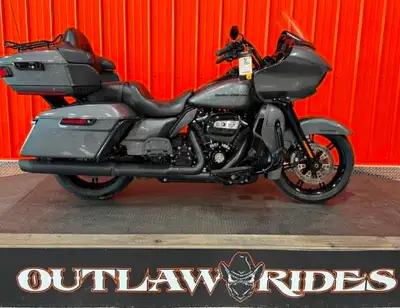STOCK # 2021-615207 2021 HARLEY-DAVIDSON ROAD GLIDE LIMITED Gauntlet Grey Metallic Only 24,865 KM Mi...