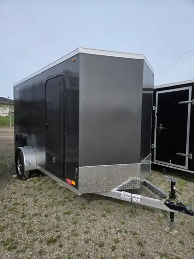 2026 6x13 Legend Enclosed Trailer (Charcoal) Features: Ramp Door 3,500lb Axle 6.5' Interior Height 1...