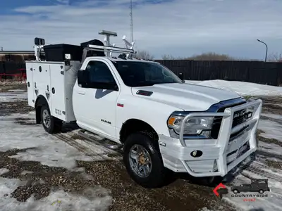 Countryside Fleet 2020 Dodge 2500 Regular Cab 4x4 Service Utility Truck + 6.4L Hemi Gasoline Engine...