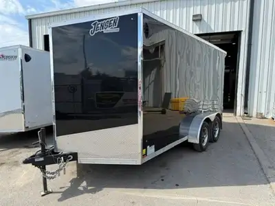 2025 Forest River 7x14 Tandem axle commercial grade trailer. GVWR 7000lbs Features include, aluminum...