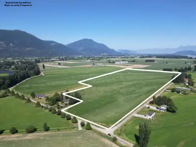 49 Acres of Prime Farmland just outside Mission! This parcel has features an extensive road frontage...