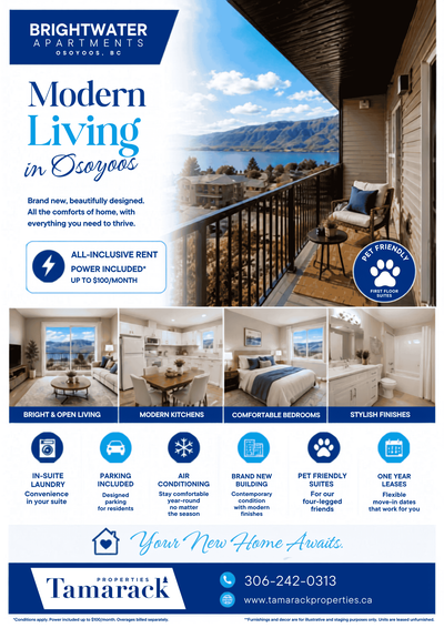 Brightwater Apartments consists of high quality apartment suites all featuring a spacious balcony or...