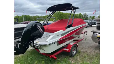 2022 Glastron 180 Sport Bowrider with Mercury 150hp outboard engine. Engine only has 35 hours on it....