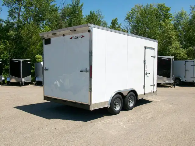 2025 Weberlane cargo 8'.6'' x 14' v-nose 2 essieux 5200lb. CONTR in Cargo & Utility Trailers in Laval / North Shore - Image 6