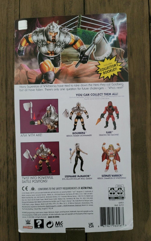 Brand new Goldberg - Masters of the Universe WWE Action Figure in Toys & Games in Hamilton - Image 2