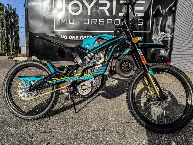 2025 79Bike Falcon Pro Electric Dirt Bike Kenshi Black in Street, Cruisers & Choppers in Strathcona County - Image 2