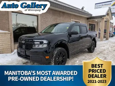 VERY LOW KM MAVERICK LARIAT - Blind Spot Monitor - Rear Cross-Traffic Alert - Anti-Collision System...