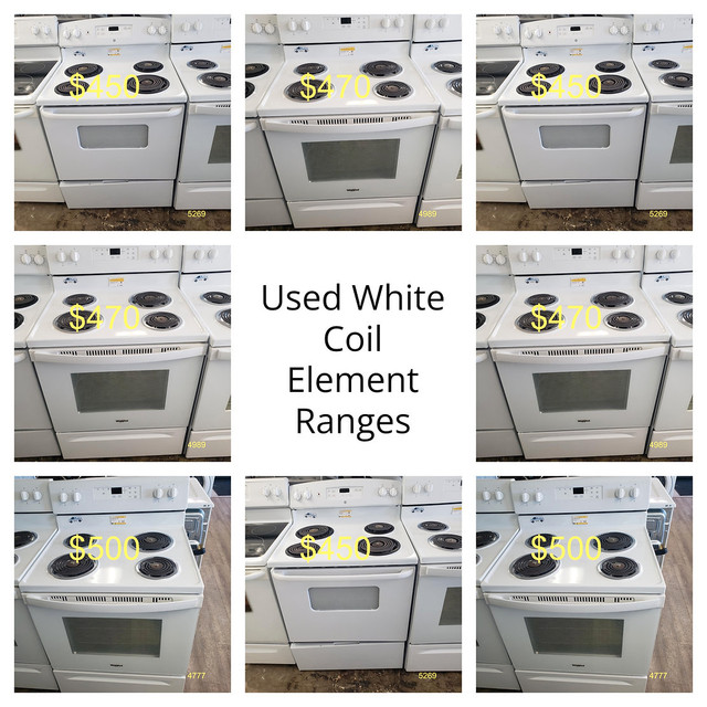 Electric & Gas Range Warehouse Blowout- White, Black & Stainless in Stoves, Ovens & Ranges in Edmonton - Image 3