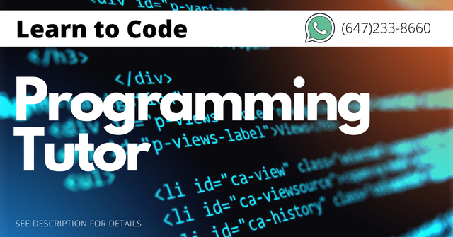 PROGRAMMING TUTOR - LEARN CODING THE SIMPLE WAY446068608793333760