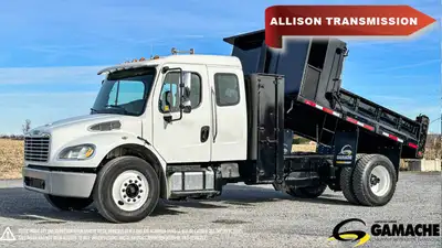 Heavy truck / Camion lourd - # STOCK: C-34202 2013 FREIGHTLINER M2 106 BENNE BASCULANTE / CAMION DOM...