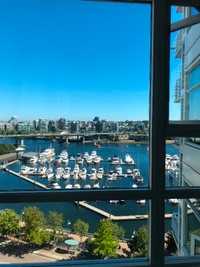 Furnished 2 bed/2bath Waterfront Yaletown Vancouver Condo
