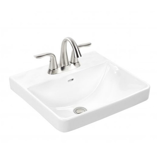 LEXINGTON 4" CENTER SEMI-RECESSED FOREMOST LAVATORY SINK FAUCET in Plumbing, Sinks, Toilets & Showers in Edmonton