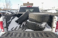 2019 Ram 1500 Classic ST Bright White Clearcoat HEMI 5.7L V8 VVT 8-Speed Automatic 4WD, Diesel Gray/... (image 9)