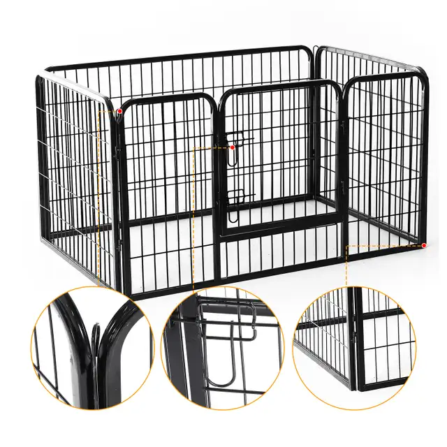 NEW 4 PANEL PET PLAYPEN HEAVY DUTY 49 IN DC105 in Accessories in Saskatoon - Image 5
