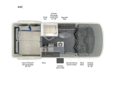 Please Call Us At 613.851.7326 with any questions? Winnebago Revel Sport Class B diesel motorhome 44...