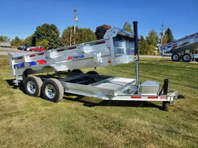 ???? 2026 K-Trail 7'x14' 7 Ton HD EXPERT Dump Trailer - Now On Sale! ???? Price: $15,495 + Tax (Regu...
