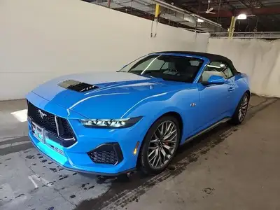Recent Arrival! 2025 Ford Mustang GT Premium Grabber Blue Metallic Active Anti-Theft System, Alloy w...