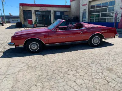 1982 Buick Riviera Convertible Second Owner with only 62,000 documented kms. Never winter driven. 1...
