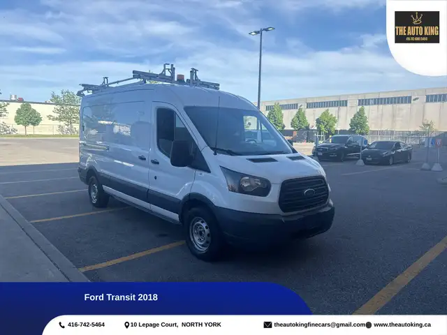 2018 Ford Transit ROOF RACK **** POWER OUTLET **** REAR SHELVES in Cars & Trucks in City of Toronto - Image 5