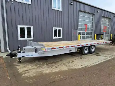 DELIVERY IN CALGARY & SURROUNDING AREAS AVAILABLE. Perfect Full Aluminum Trailer, Large trailer but...